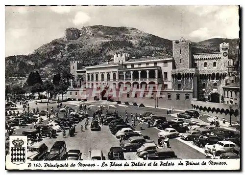 Cartes postales moderne Principaute de Monaco La Place du Palais et le Palais du Prince de Monaco