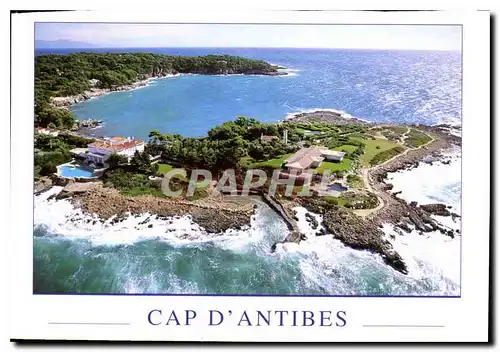 Cartes postales moderne Couleurs et Lumiere de France La Cote d'Azur Cap Antibes Alpes Maritimes Vue Generale La phare d