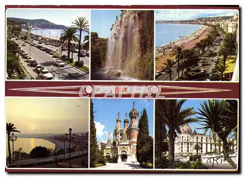 Cartes postales moderne La Cote d'Azur inoubliable