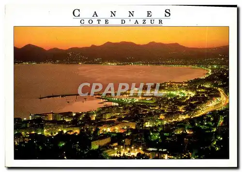 Cartes postales moderne Cote d'Azur French Riviera Cannes Alpes Maritimes