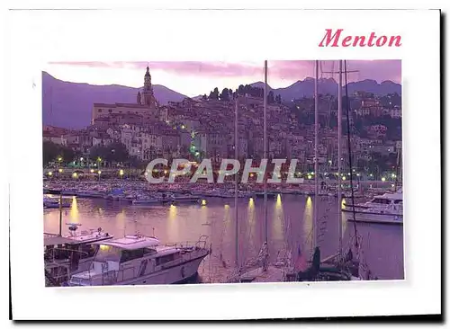 Cartes postales moderne Menton Alpes Maritimes