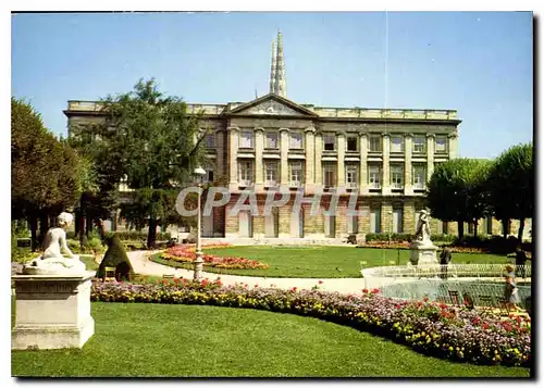 Cartes postales moderne Bordeaux Jardin de la Mairie Hotel de Ville