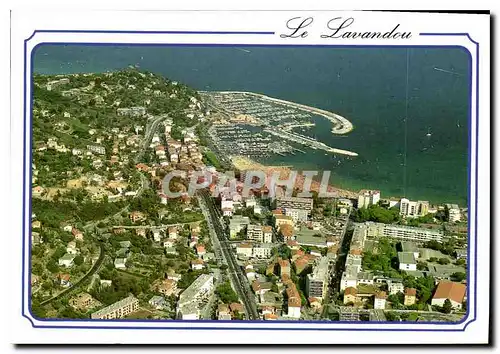 Cartes postales moderne La Cote d'Azur Le Lavandou Vue aerienne