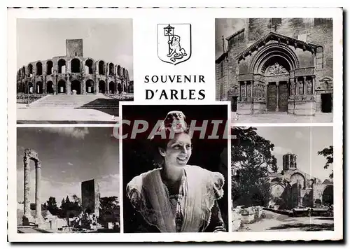 Cartes postales moderne Souvenir d'Arles