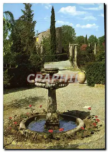 Cartes postales moderne La Cite du Roy Rene Aix en Provence Fontaine de la Butte des Trois Moulins