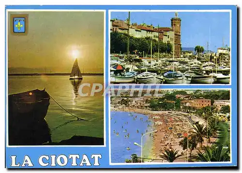 Cartes postales moderne La Cote provencale La Ciotat Souvenir