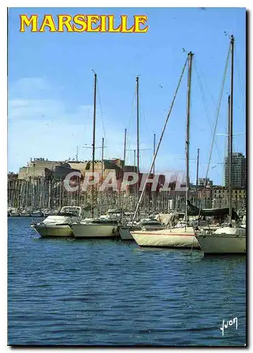 Moderne Karte Marseille Bouches du Rhone 3000 ans d'histoire pour la Ville Grecque de Massilia un Port excepti