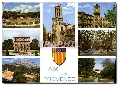 Cartes postales moderne La Cite du Roy Rene Aix en Provence Souvenir