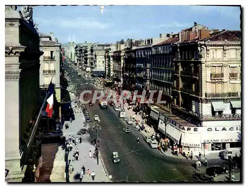 Cartes postales moderne Reflets de Provence Marseille B du R la Canebiere