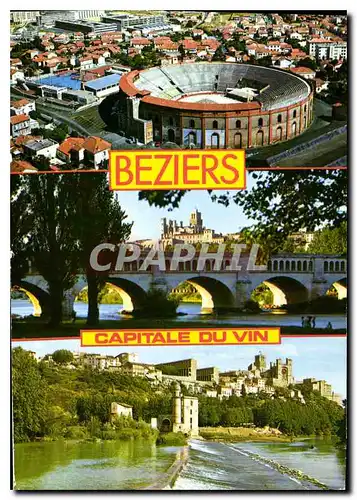 Cartes postales moderne La Capitale du Vignoble Languedocien Beziers