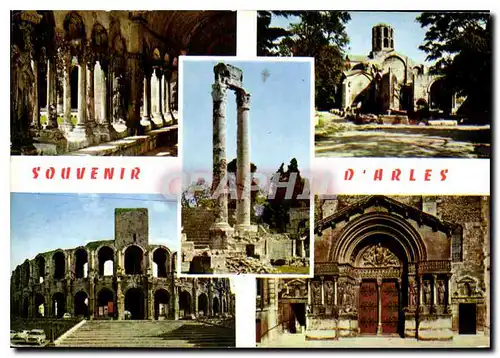 Cartes postales moderne Reflets de Provence Souvenir d'Arles B du R