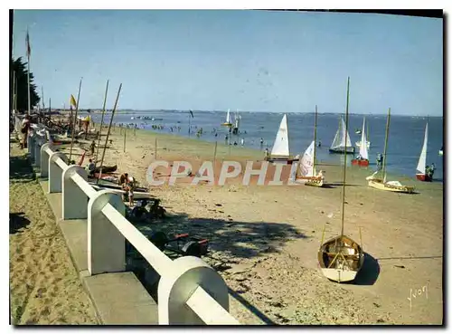 Moderne Karte Ile d'Oleron Charente Maritime Plage de Saint Trojan