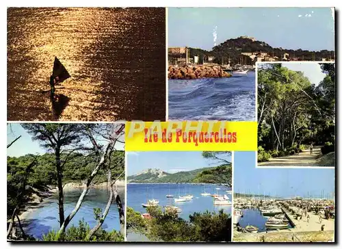 Cartes postales moderne La Cote d'Azur Inoubliable Perle des Iles d'Or Ile de Porquerolles
