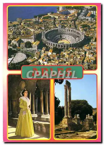 Cartes postales moderne Arles B du R Ville d'histoire et de tradition