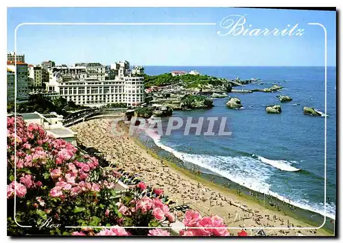 Cartes postales moderne Biarritz P A la Plage