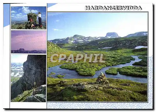 Cartes postales moderne Norge Hardangervidda nasjonalpark Harteigen photo Espen Bratlie