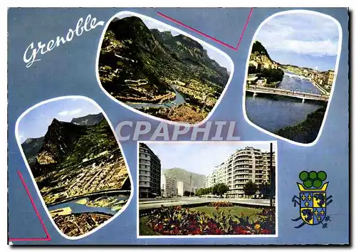 Cartes postales moderne Grenoble Ville Olympique