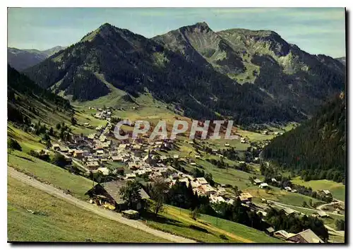 Cartes postales moderne Chatel Hte Savoie Station classee vue generale et le Massif du Linga