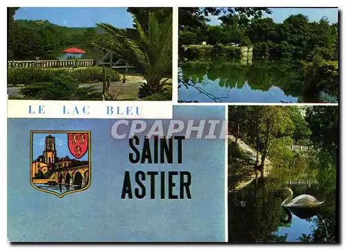 Cartes postales moderne Saint Astier Dordogne le Lac Bleu