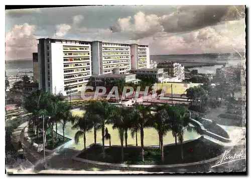 Moderne Karte Alger Bureaux du Gouvernement general et ses Jardins