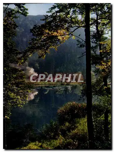 Moderne Karte Les Vosges Pittoresque Lac de Retournemer