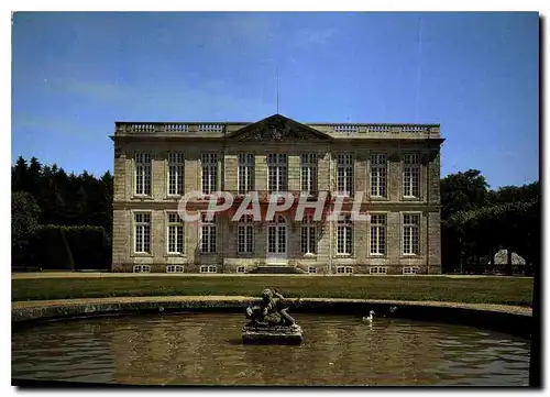 Moderne Karte Chateau de Bouges XVIII S Indre Facade Ouest