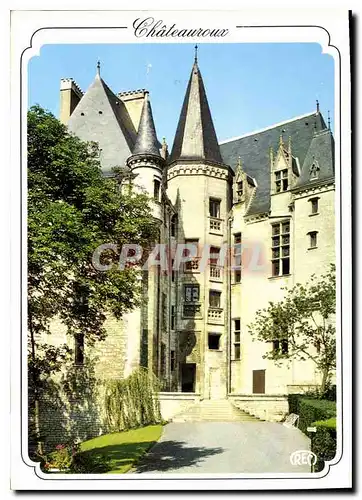 Cartes postales moderne Chateauroux Indre le Chateau Raoul Entree Cote Parc