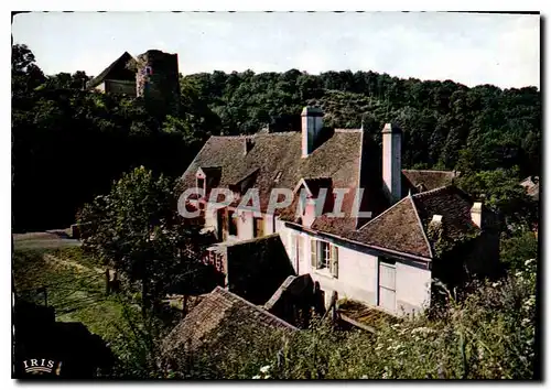 Moderne Karte Vallee de la Creuse Gargilesse Indre la Maison de G Sand dans ce village d'Arcadie eminemment go