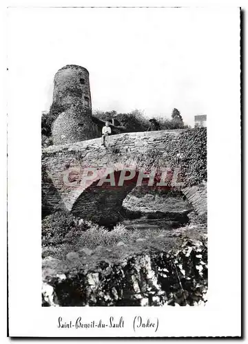 Cartes postales moderne St Benoit du Sault Indre le Pont et la Tour