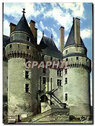 Cartes postales moderne En Touraine Langeais Indre et Loire le Chateau XV S c'est Louis XI qui fit elever l'edifice actu