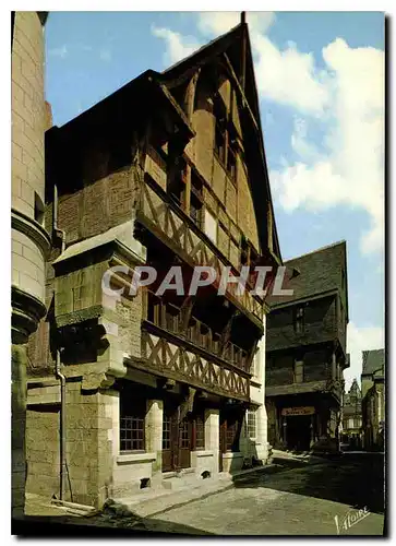 Cartes postales moderne Les Merveilles du Val de Loire Chinon Indre et loire la Vieille Ville Maison Rouge XV siecle au