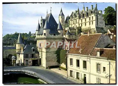 Cartes postales moderne En Touraine Loches Indre et Loire Chateau et Porte des Cordeliers