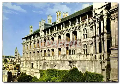 Cartes postales moderne Blois L et Ch le Chateau Facade Francois Ier