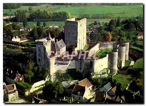 Cartes postales moderne Chateau de Loches Indre et loire le donjon le Martelet et la Tour Ronde imposant ensemble feodal