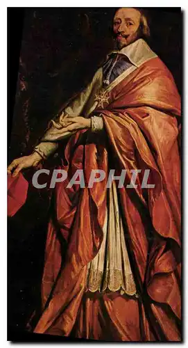 Moderne Karte Personnage celebre le Cardinal de richelieu Musee de Richelieu I et L