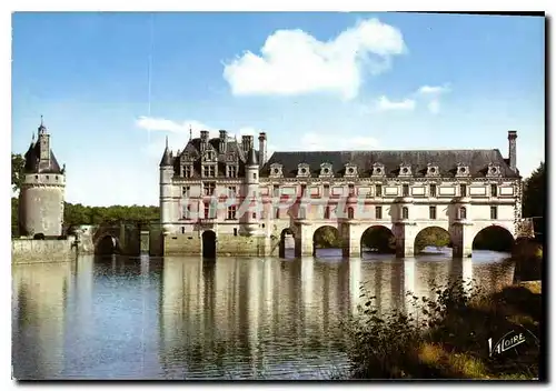 Moderne Karte Les Merveilles du Val de loire Chenonceaux Indre et Loire Le Chateau XVe XVIIe siecle sur le Che