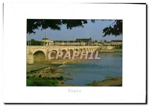 Cartes postales moderne Les Merveilles du Val de Loire Tours Indre et Loire le Pont Wilson sur Loire