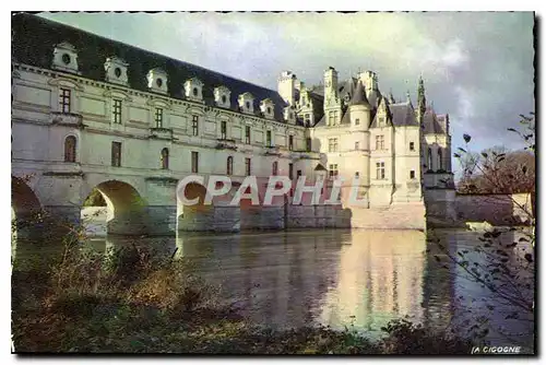 Cartes postales moderne Vallee de la Loire le Chateau de Chenonceau XVI siecle qui abrita entre autres Diane de Poitiers