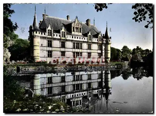 Cartes postales moderne Azay le Rideau I et L le chateau monument historique musee des Arts de la Renaissance