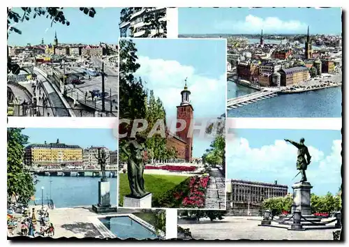 Cartes postales moderne Stockholm