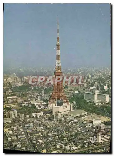 Moderne Karte Tokyo Tower