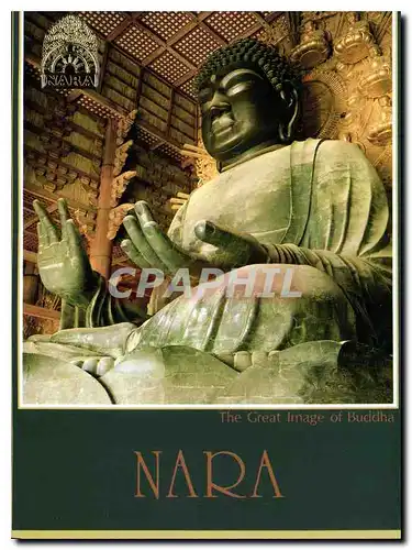 Cartes postales moderne The Great image of Buddha at Tadaiji Temple in Nara
