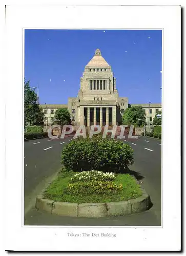 Moderne Karte Tokyo The Diet Building