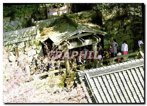 Cartes postales moderne Otowa water fall Kiyomizu Temple Kyoto