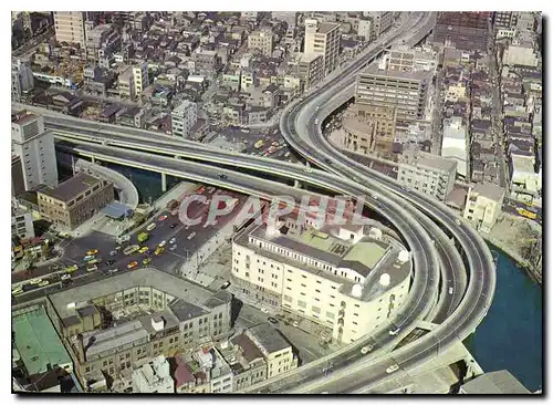 Cartes postales moderne The expressway interchange at Nihombashi one of the busiest centers of Tokyo