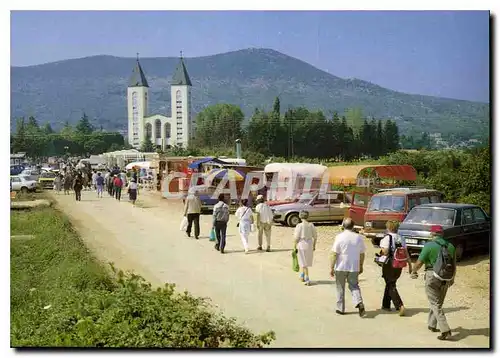 Cartes postales moderne Medugorje la chiesa parrocchiale