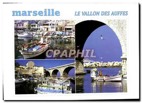 Cartes postales moderne Marseille bouches du rhone France Le Vallon des Auffes