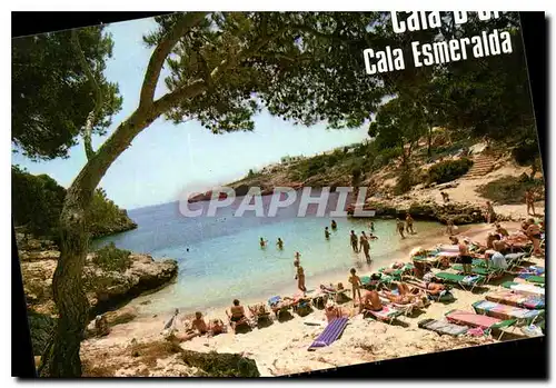 Moderne Karte Cala Emreralda Cala d'Or Mallorca