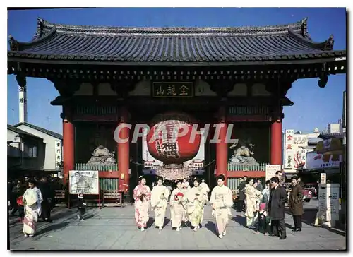 Cartes postales moderne Kaminarimon