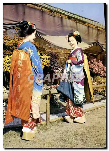 Moderne Karte Maiko les jeunes donseuses de Kyoto